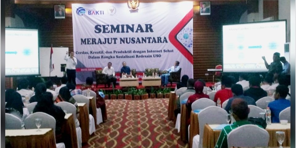 Seminar Merajut Nusantara, Anggota DPR RI Janjikan Wifi Gratis
