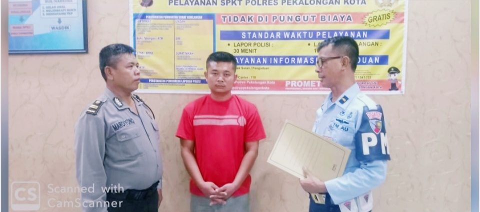 Anggota TNI AU Gadungan akhirnya diserahkan Ke Polisi